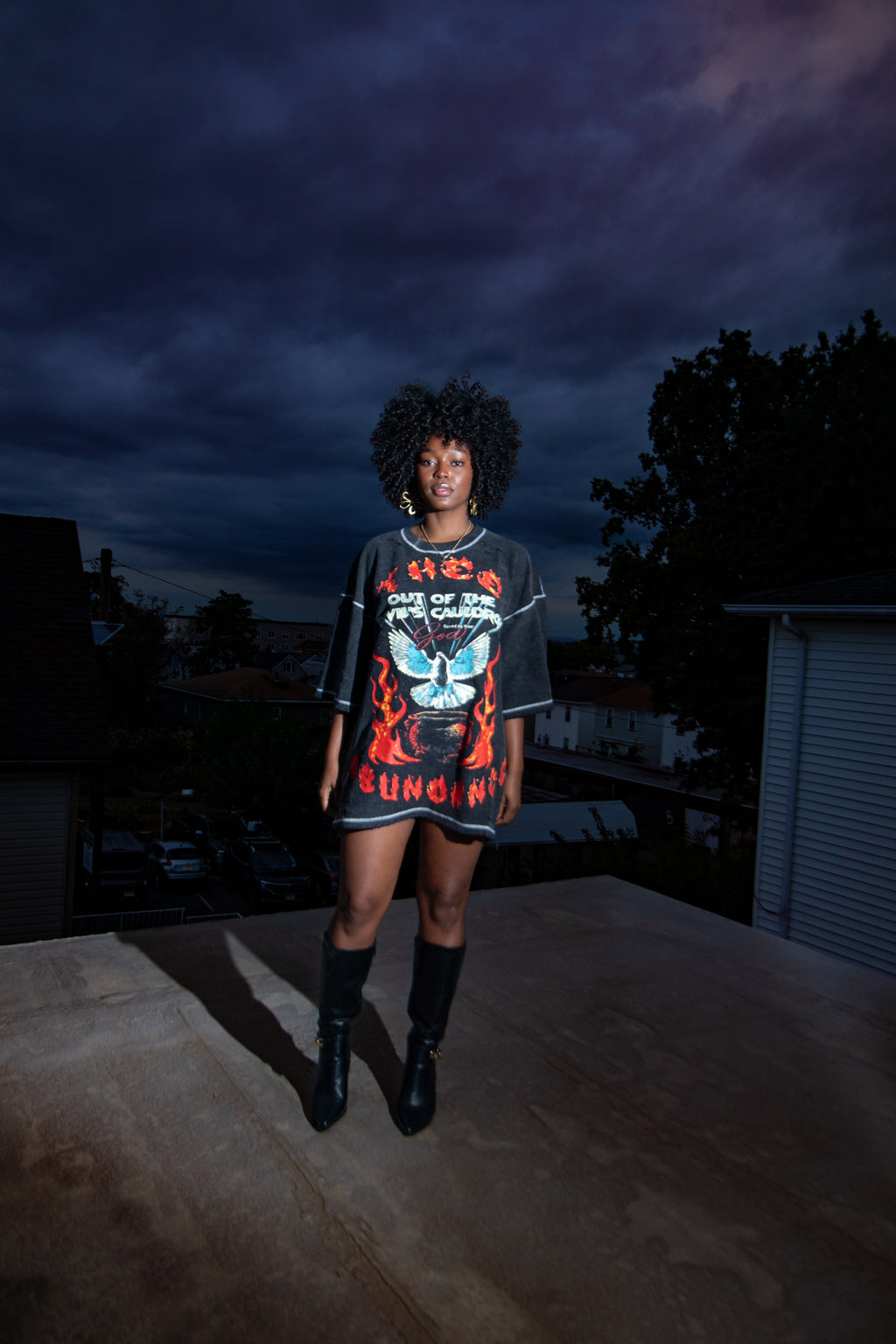 Out The Cauldron Heavyweight Tee