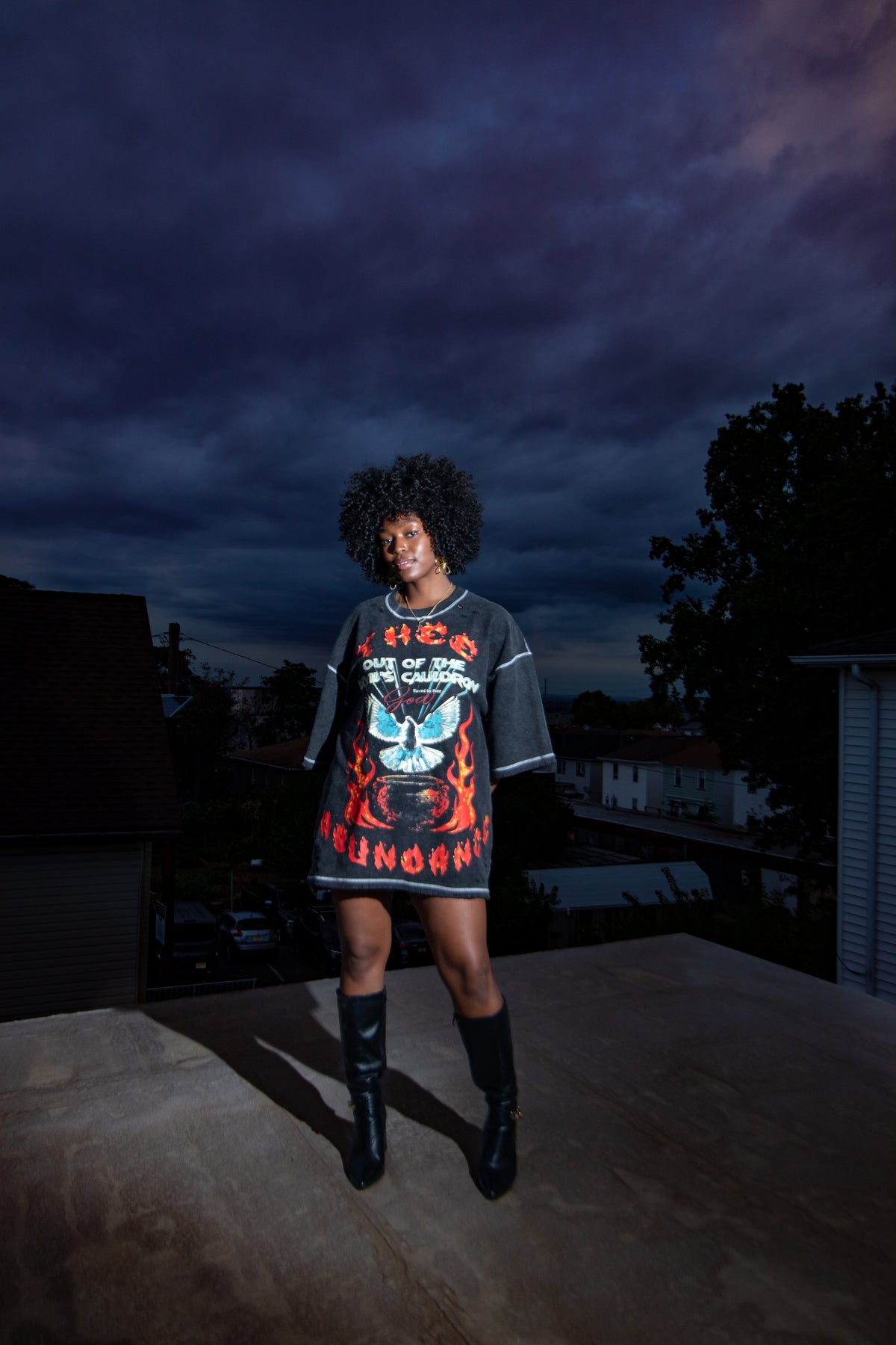 Out The Cauldron Heavyweight Tee
